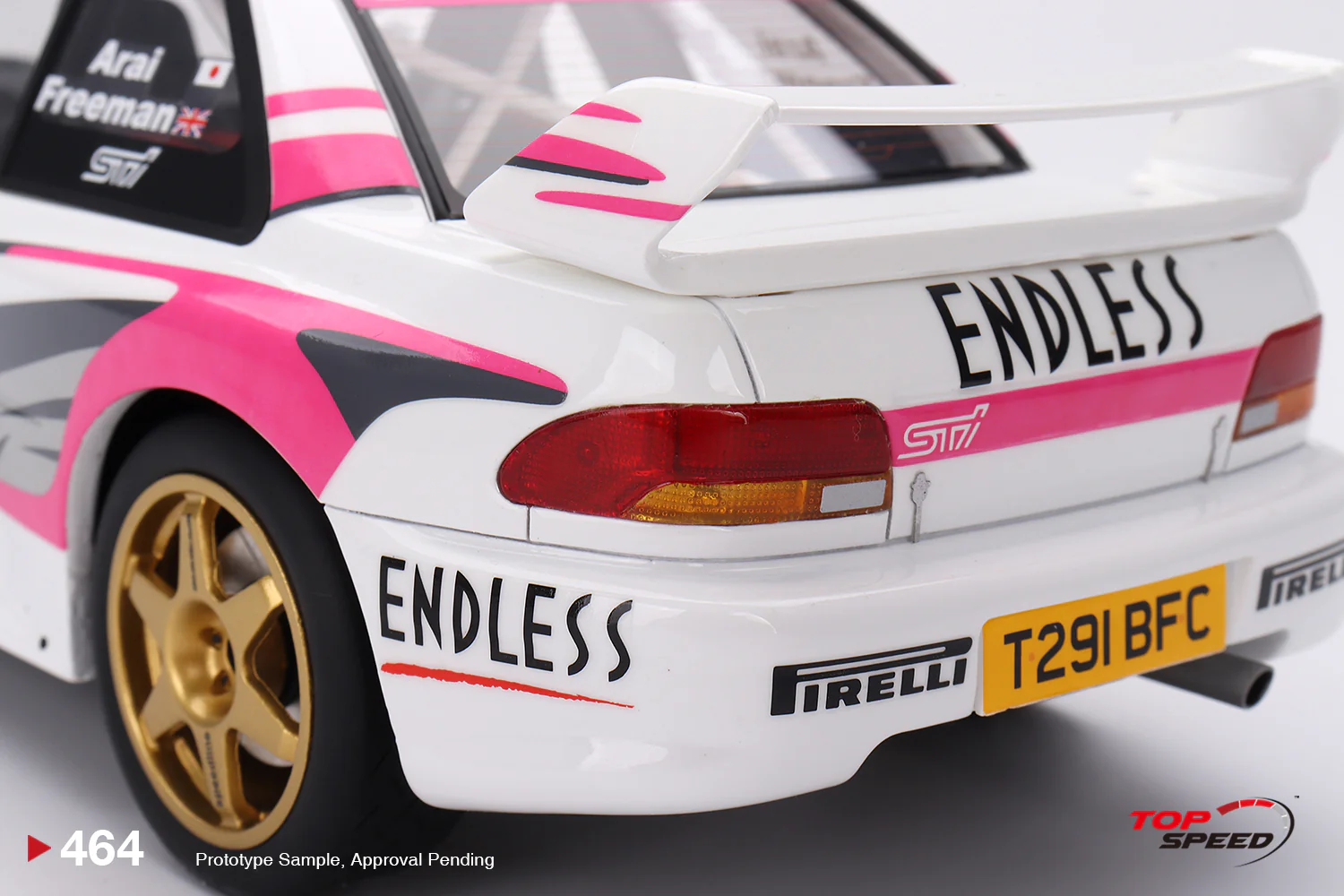 Topspeed 1:18 Subaru Impreza WRC98 1999 Rally Tour de Corse #22 - Image 3