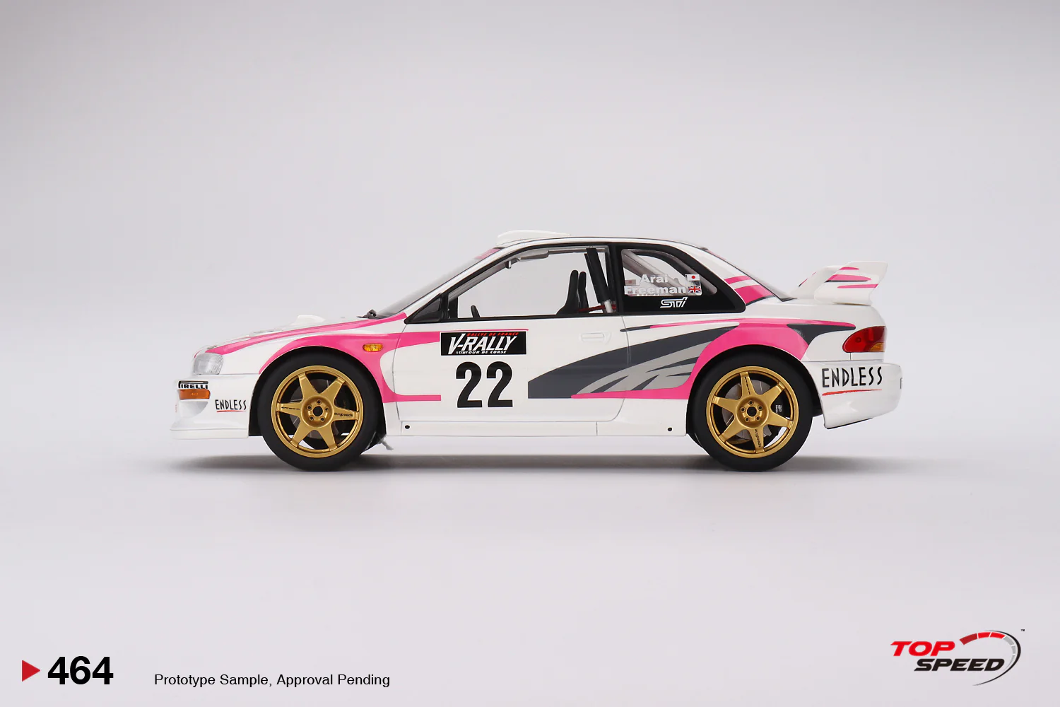 Topspeed 1:18 Subaru Impreza WRC98 1999 Rally Tour de Corse #22 - Image 4